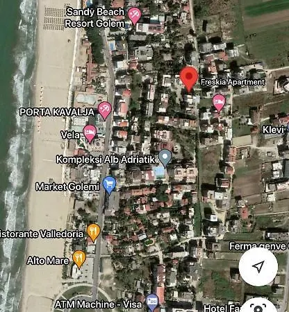 Apartmán Freskia Golem (Tirana)